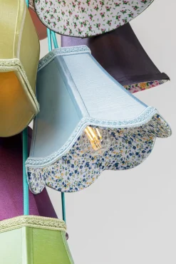Lampa Wisząca Saloon Flowers 9L 60x110 Cm Kolorowa
