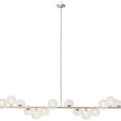 Lampa Wisząca Scala Balls 155x138 Cm Chromowa
