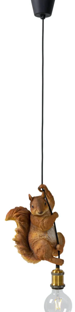 Lampa Wisząca Squirrel 20x38 Cm Ruda