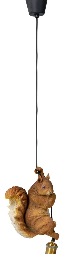Lampa Wisząca Squirrel 20x38 Cm Ruda