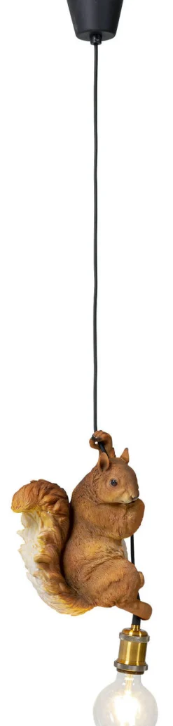 Lampa Wisząca Squirrel 20x38 Cm Ruda