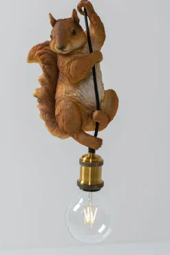 Lampa Wisząca Squirrel 20x38 Cm Ruda