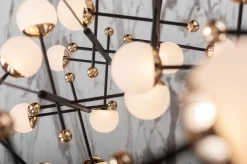 Lampa Wisząca Trapez 280 Cm Czarna