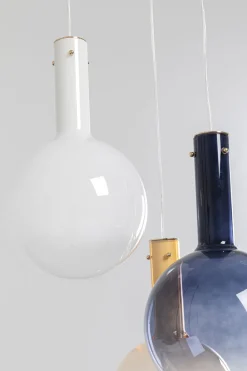 Lampa Wisząca Z 3 Szklanymi Kloszami W Różnych Kolorach Ø54 Cm