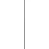 Lampa Wisząca Z Kolorowym Kloszem Podsufitka Czarna Ø55 Cm