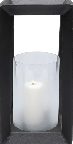 Latarenka Mabel 22x46 Cm Aluminium Czarna