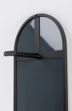 Lustro Alice 32x175 Cm Rama Czarno-złota