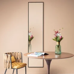 Lustro Bella MO 30x180 Cm Czarne