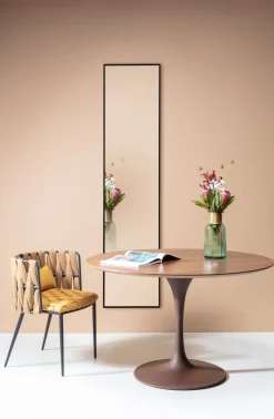 Lustro Bella MO 30x180 Cm Czarne