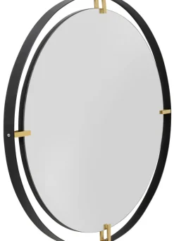 Lustro Betsy Frame ∅90 Cm Czarne