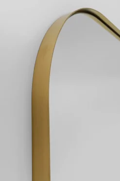 Lustro ścienne Nowoczesne Rama Złota 80x190 Cm