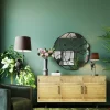 Lustro Pieces Ø100 Cm Czarne