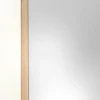 Lustro Prostokątne Do Salonu Rama Naturalna Dębowa 70x200 Cm