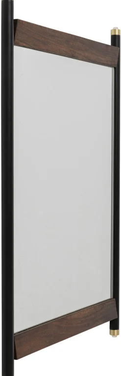 Lustro Ravello 55x80 Cm Sheesham Brązowo-czarne