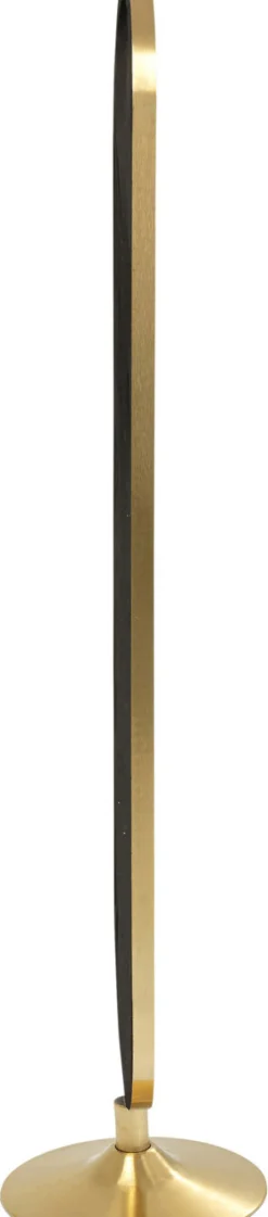 Lustro Stojące Curve MO 40x170 Cm Mosiężne