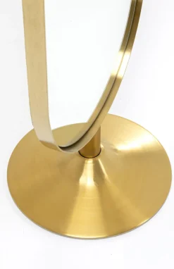 Lustro Stojące Curve MO 40x170 Cm Mosiężne