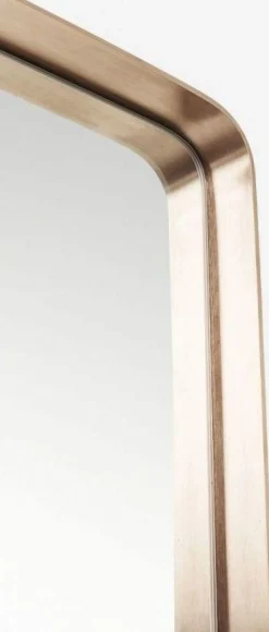 Lustro Stojące Curve Rectangular 200x70 Cm Miedziane