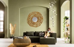 Lustro Twiggy Ø121 Cm Złote