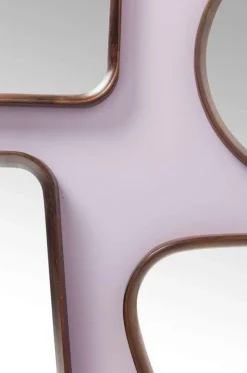 Lustro Wiszące Art Shapes 170x130 Cm Różowe
