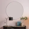 Lustro Wiszące Bella Ø100 Cm Czarne