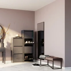 Lustro Wiszące Bella 60x180 Cm Czarne