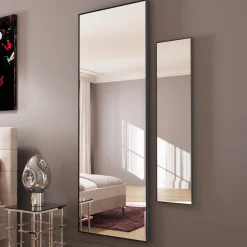 Lustro Wiszące Bella 30x130 Cm Czarne