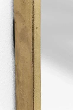 Lustro Wiszące Clip 177x32 Cm Mosiężne