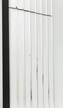 Lustro Wiszące Linea Rectangular 200x100 Cm Srebrne