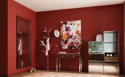 Lustro Wiszące Linea Rectangular 200x100 Cm Srebrne