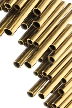 Lustro Wiszące Solare Gold Ø132 Cm Złote