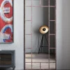 Lustro Wiszące Window Iron 200x90 Cm Brązowe
