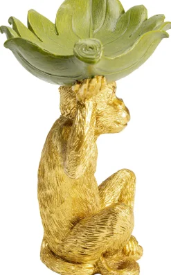 Misa Dekoracyjna Banana Leaf 24x22 Cm Zielono-złota