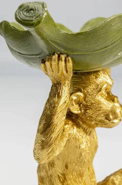 Misa Dekoracyjna Banana Leaf 24x22 Cm Zielono-złota