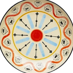 Misa Dekoracyjna Z Ceramiki Boho Kolorowe Wzory Ø27 Cm