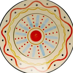 Misa Dekoracyjna Z Ceramiki Boho Kolorowe Wzory Ø28 Cm