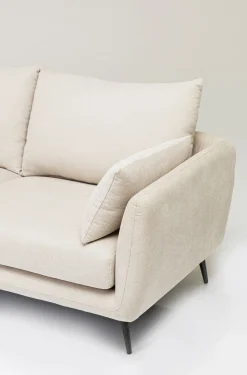 Narożnik Amalfi 275x159 Cm Kremowy Lewy