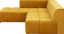 Narożnik Belami 265x210 Cm Bursztynowy Lewy