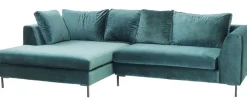 Narożnik Gianna 290x167 Cm Zielony Lewy