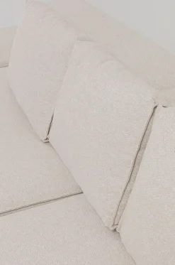 Narożnik Infinity Ottomane 306x182 Cm Kremowy Prawy