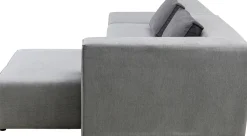 Narożnik Infinity Szary 302x182 Cm Prawostronny