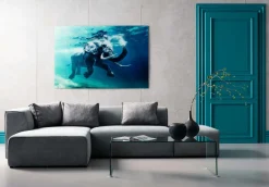Narożnik Infinity Szary 302x182 Cm Lewostronny