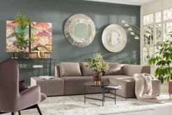 Narożnik Infinity Velvet 302x182 Cm Taupe Prawy