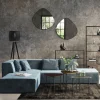Narożnik Infinity Velvet 306x182 Cm Niebieski Lewy
