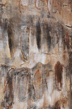 Obraz Abstrakcyjny Do Salonu Brązowy 90x120 Cm