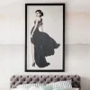 Obraz Audrey 108x172 Cm Czarno-biały