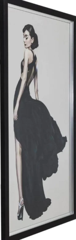Obraz Audrey 108x172 Cm Czarno-biały