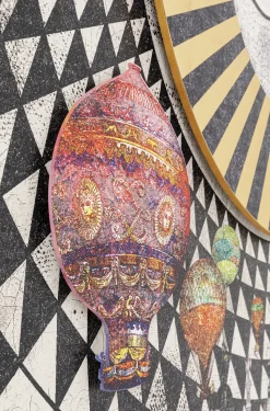 Obraz Balloons 160x260 Cm Kolorowy