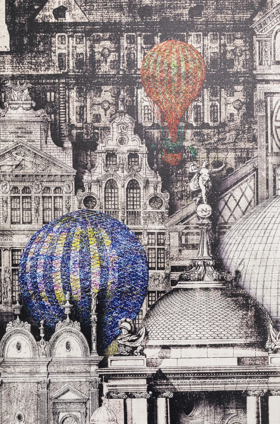 Obraz Balloons 160x260 Cm Kolorowy