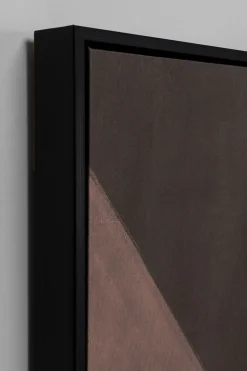 Obraz Do Salonu Odcienie Brązu 73x113 Cm