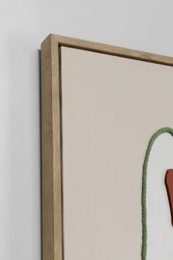 Obraz Do Salonu Oko Z Kolorowymi Wzorami 60x90 Cm